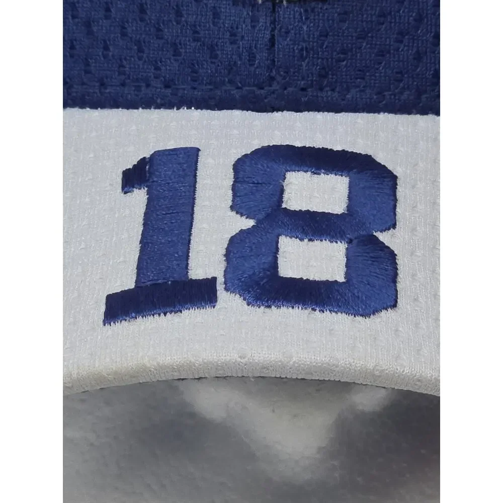 Indianapolis Colts 18 Payton Manning Reebok Baseball Cap Strapback Hat Youth NFL